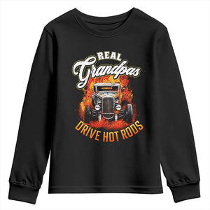 Real Grandpas Drive Hotrods Youth Sweatshirt Vintage 1932 Hotrod