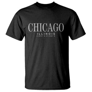 Chicago Illinois IL Est 1837 Vintage Travel Souvenir T Shirt TS14 Black Print Your Wear