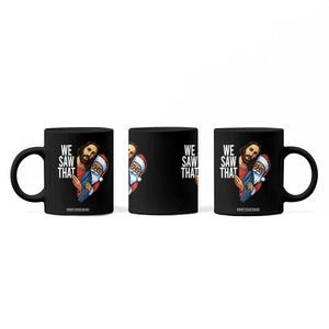 Funny Jesus Santa Meme Coffee Mug We Saw That Christmas TS14 Print Your Wear