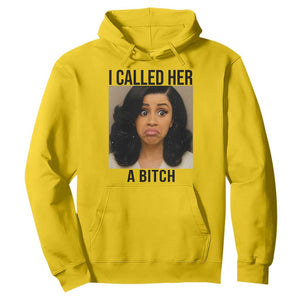Funny Doll Face Meme Hoodie I Called Her A Bitch TS14 Daisy Print Your Wear