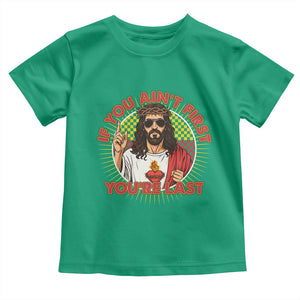 Funny Jesus Racing Toddler T Shirt If You Are Not First You Are Last TS14 Irish Green Print Your Wear