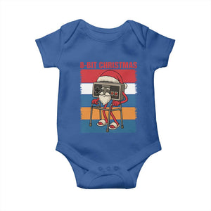 Funny Old Gamer Christmas Baby Onesie Retro 80s 90s Video Game TS14 Royal Blue Print Your Wear