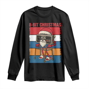 Funny Old Gamer Christmas Long Sleeve Shirt Retro 80s 90s Video Game TS14 Black Print Your Wear
