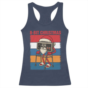 Funny Old Gamer Christmas Racerback Tank Top Retro 80s 90s Video Game TS14 Navy Print Your Wear