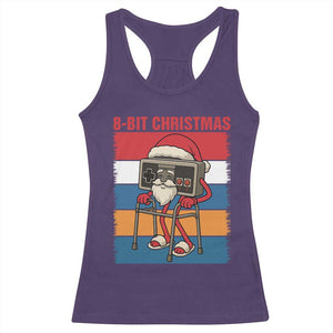 Funny Old Gamer Christmas Racerback Tank Top Retro 80s 90s Video Game TS14 Purple Print Your Wear