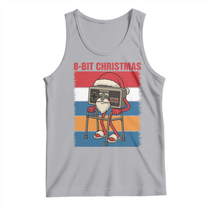 Funny Old Gamer Christmas Tank Top Retro 80s 90s Video Game TS14 Athletic Heather Print Your Wear