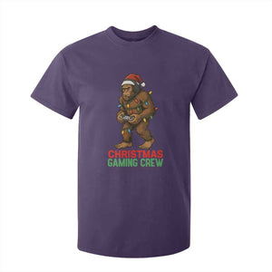 Funny Bigfoot Gamer Christmas T Shirt For Kid TS14 Purple Print Your Wear