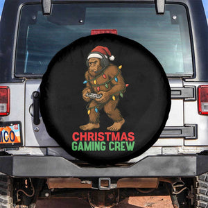 Funny Bigfoot Gamer Christmas Spare Tire Cover TS14 No hole Black Print Your Wear