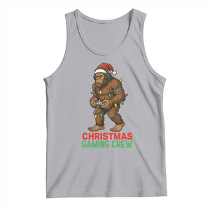 Funny Bigfoot Gamer Christmas Tank Top TS14 Athletic Heather Print Your Wear