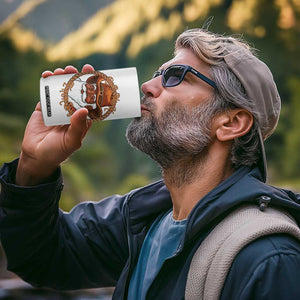 Black Santa Christmas 4 in 1 Can Cooler Tumbler Big Nick Energy TS14 Print Your Wear