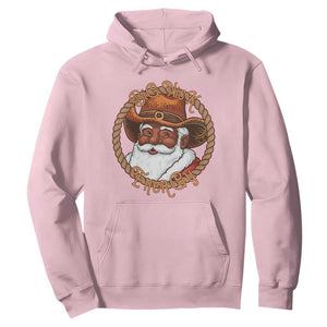 Black Santa Christmas Hoodie Big Nick Energy TS14 Light Pink Print Your Wear