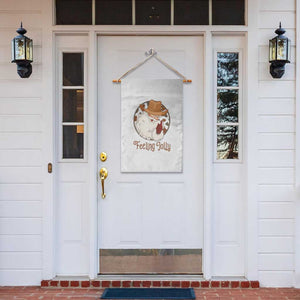 Black Cowboy Santa Christmas Garden Flag Feeling Jolly TS14 Print Your Wear