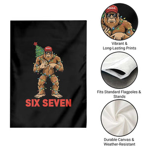 67 Six Seven Garden Flag Funny Bigfoot Trump Support Christmas TS14 Print Your Wear