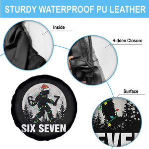 67 Six Seven Spare Tire Cover Funny Bigfoot Christmas Sasquatch Moon TS14 Print Your Wear