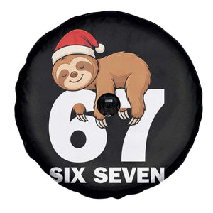 67 Six Seven Spare Tire Cover Funny Sloth Christmas TS14 Print Your Wear