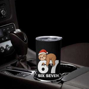 67 Six Seven Tumbler Cup Funny Sloth Christmas TS14 Print Your Wear
