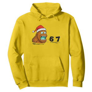 67 Six Seven Hoodie Funny Bigfoot Christmas TS14 Daisy Print Your Wear