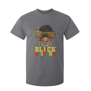 Black History Month T Shirt For Kid Messy Pun Afro African American TS14 Charcoal Print Your Wear