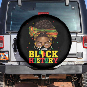Black History Month Spare Tire Cover Messy Pun Afro African American TS14 No hole Black Print Your Wear
