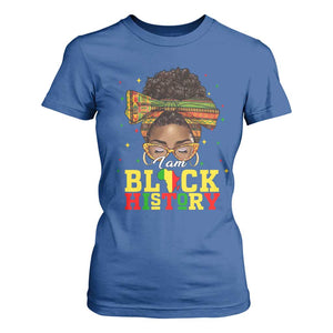 Black History Month T Shirt For Women Messy Pun Afro African American TS14 Royal Blue Print Your Wear