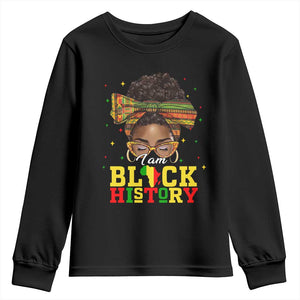 Black History Month Youth Sweatshirt Messy Pun Afro African American TS14 Black Print Your Wear