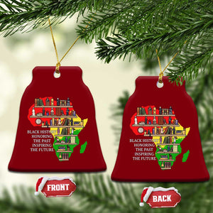 Black History Teacher Ceramic Ornament Black History Honoring The Past Inspiring The Future TS14 Print Your Wear
