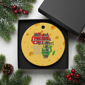 Black History Teacher Ceramic Ornament Black History Honoring The Past Inspiring The Future TS14 1pc Yellow Cheese Print Your Wear