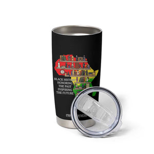 Black History Teacher Tumbler Cup Black History Honoring The Past Inspiring The Future TS14 Print Your Wear