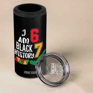 Funny Six Seven African American 4 in 1 Can Cooler Tumbler Black History Month TS14 Print Your Wear