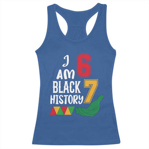 Funny Six Seven African American Racerback Tank Top Black History Month TS14 Royal Blue Print Your Wear