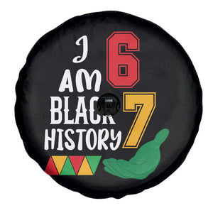 Funny Six Seven African American Spare Tire Cover Black History Month TS14 Print Your Wear