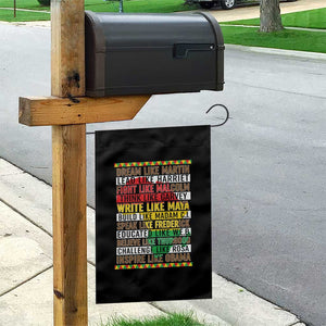 Black History Month Garden Flag Dream Like Martin Lead Like Harriet TS14 Print Your Wear