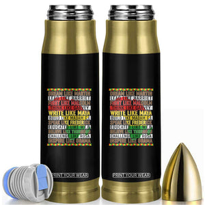 Black History Month Bullet Tumbler Dream Like Martin Lead Like Harriet TS14 Black Print Your Wear