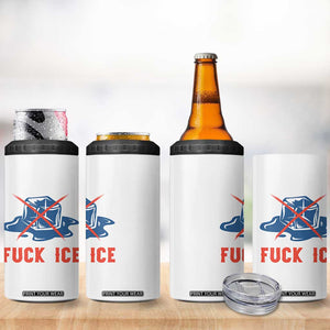 Ice Cube Anti ICE Immigration Human Rights Meme 4 in 1 Can Cooler Tumbler TS14 Print Your Wear