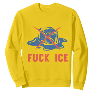 Ice Cube Anti ICE Immigration Human Rights Meme Sweatshirt TS14 Daisy Print Your Wear