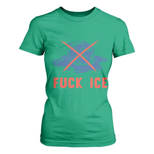 Ice Cube Anti ICE Immigration Human Rights Meme T Shirt For Women TS14 Irish Green Print Your Wear