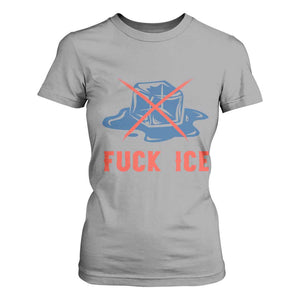 Ice Cube Anti ICE Immigration Human Rights Meme T Shirt For Women TS14 Sport Gray Print Your Wear