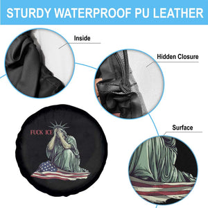 Statue of Liberty Anti ICE Deportation Human Rights Protest Spare Tire Cover TS14 Print Your Wear
