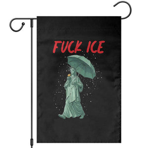 Statue of Liberty Crying Anti ICE Protest Meme Garden Flag TS14 Black Print Your Wear