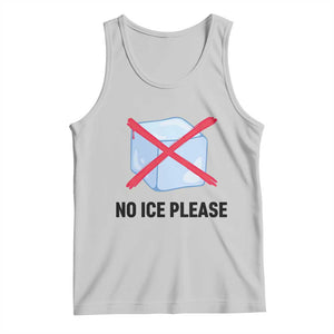 No Ice Please Tank Top Subtle Anti ICE Deportation Human Rights TS14 Ash Print Your Wear