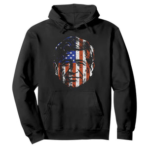 Cesar Chavez Hoodie Hispanic Heritage Month American Flag Portrait TS14 Black Print Your Wear