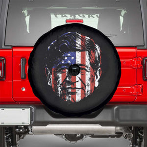 Cesar Chavez Spare Tire Cover Hispanic Heritage Month American Flag Portrait TS14 Black Print Your Wear