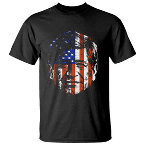 Cesar Chavez T Shirt Hispanic Heritage Month American Flag Portrait TS14 Black Print Your Wear