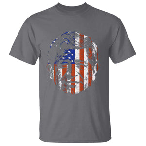 Cesar Chavez T Shirt Hispanic Heritage Month American Flag Portrait TS14 Charcoal Print Your Wear