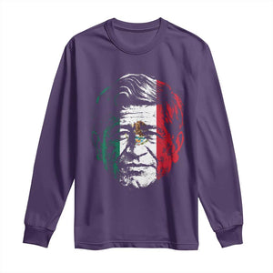 Cesar Chavez Day Mexican American Pride Long Sleeve Shirt TS14 Purple Print Your Wear