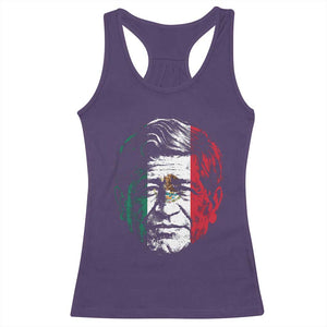 Cesar Chavez Day Mexican American Pride Racerback Tank Top TS14 Purple Print Your Wear