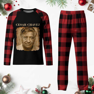 Cesar Chavez Plaid Pajama Set Mexican American Pride Latino Heritage TS14 Buffalo Plaid Print Your Wear