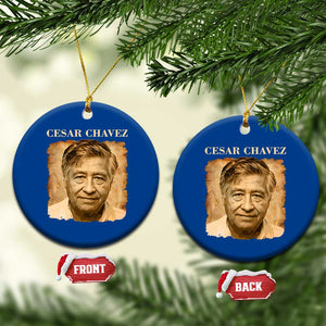 Cesar Chavez Ceramic Ornament Mexican American Pride Latino Heritage TS14 1pc Blue Print Your Wear