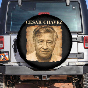 Cesar Chavez Spare Tire Cover Mexican American Pride Latino Heritage TS14 No hole Black Print Your Wear