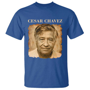 Cesar Chavez T Shirt Mexican American Pride Latino Heritage TS14 Royal Blue Print Your Wear